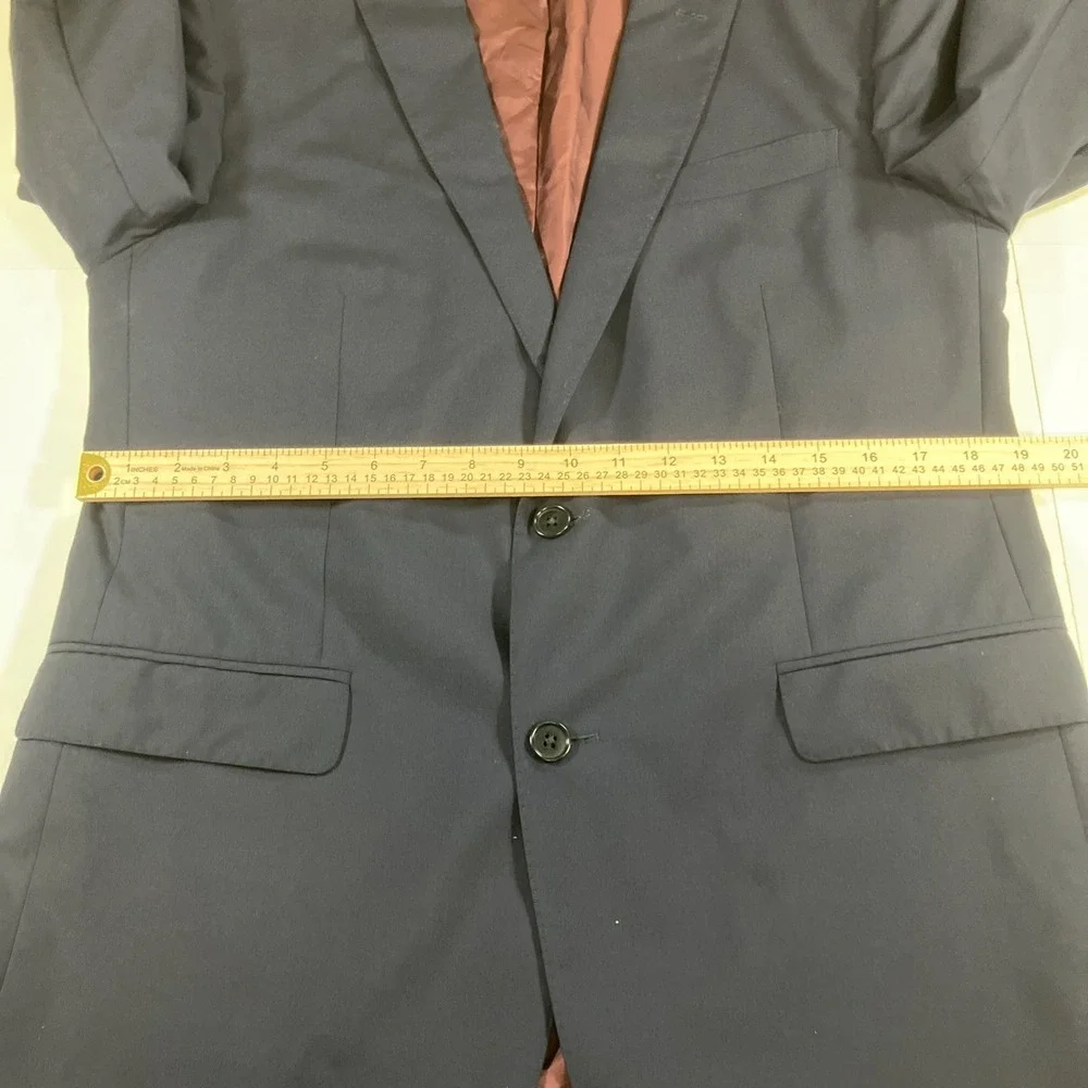 Brooks Brothers Brooksgate Blazer Mens 42R Navy Wool Vitale Barberis Canonico
